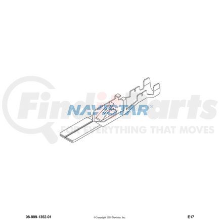 Navistar 1667736C1 Electric Terminal Pin