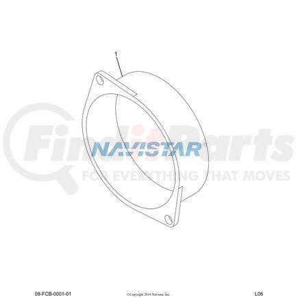 Navistar 3615677C1 Instrument Cluster Housing Cover