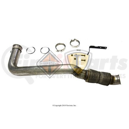 Navistar 2512967C91 Exhaust Pipe