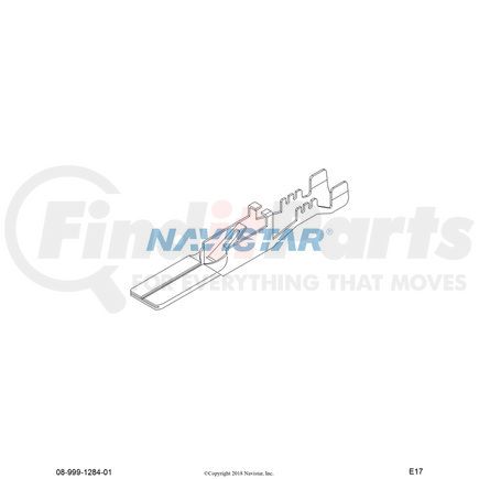 Navistar 1661220C1 Electric Terminal Pin