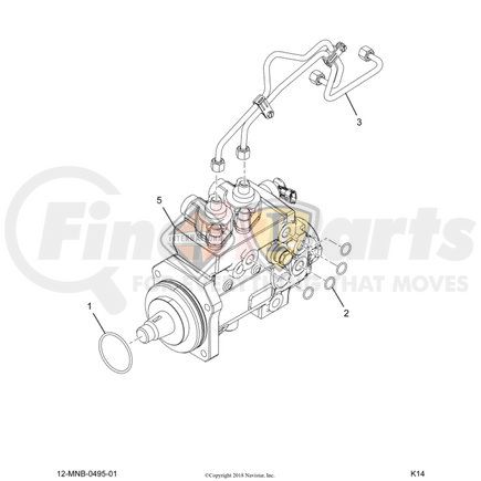 Navistar 8000972C91 Fuel Injection Pump