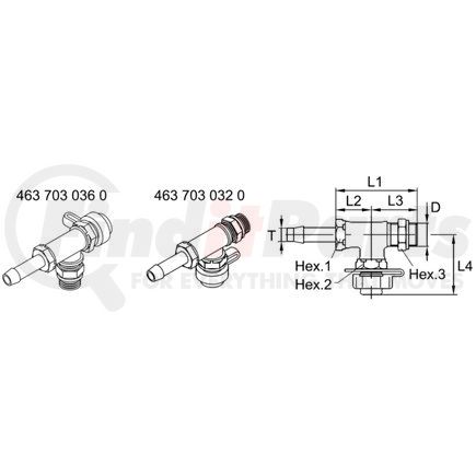 WABCO 4637030360 Multi-Purpose Hardware