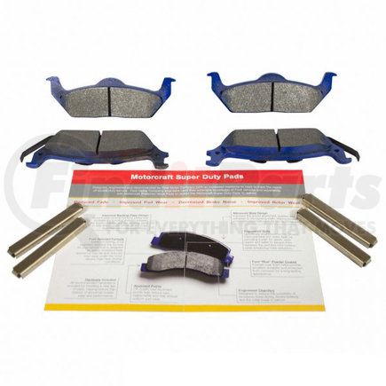 Motorcraft BRSD1012A Disc Brake Pad - Rear, for 2004-2011 Ford F-150 / 2006-2008 Lincoln Mark LT