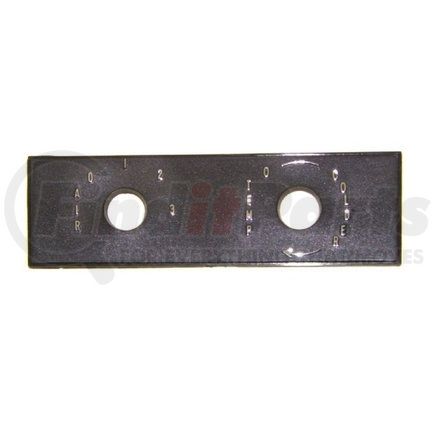 Omega Environmental Technologies 28-61501 SWITCH PLATE HOT STAMPED