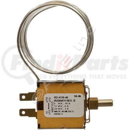 Omega Environmental Technologies 32-R2300 THERMOSTAT RED DOT 71R2300