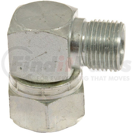OMEGA ENVIRONMENTAL TECHNOLOGIES 35-12024-0 - a/c compressor fitting - adapter fitting 90deg tubeo to 3/4-16 mio | adapter ftg 90deg tubeo to 3/4-16mio | a/c compressor fitting