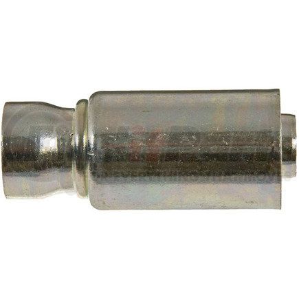 OMEGA ENVIRONMENTAL TECHNOLOGIES 35-R6601 - a/c refrigerant hose fitting - #6 straight reduced beadlock x #6 weld on od | ftg #6 straight reduced beadlock x #6 weld on od | a/c refrigerant hose fitting