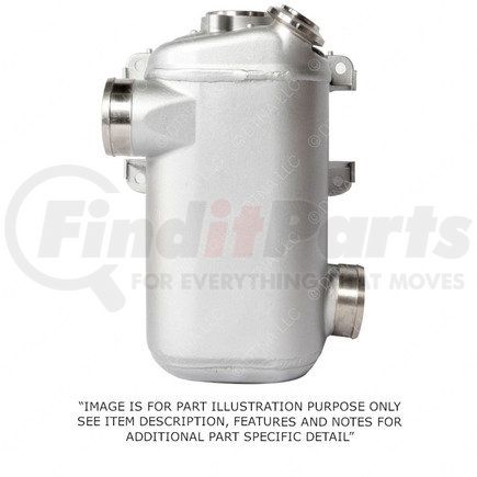 Detroit Diesel R23538835 Exhaust Gas Recirculation (EGR) Cooler - Series 60 Engine, 12.7L/14L, EPA04