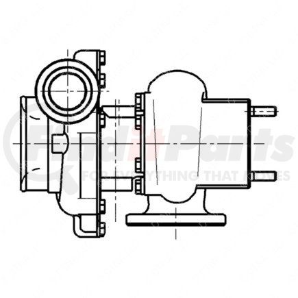 Detroit Diesel RA0080968899 Turbocharger