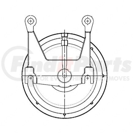 Detroit Diesel 23539495 Engine Cooling Fan Clutch Pulley - Series 60 Engine, 14L