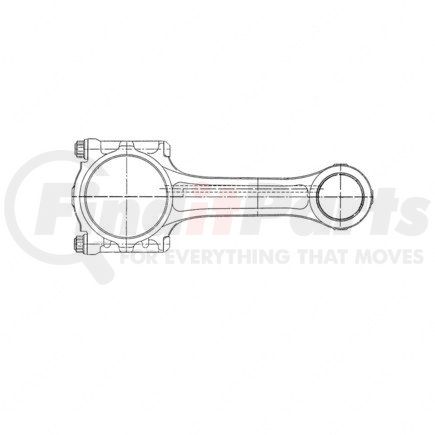 Detroit Diesel E23526078 Engine Connecting Rod - Series 60 Engine, 12L, 02 Non-EGR