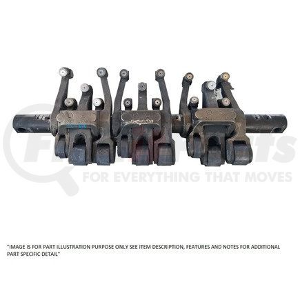 Detroit Diesel E23537090 Engine Rocker Arm and Shaft Assembly - Front, Series 60 Engine, 14L, EPA04