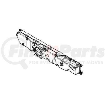 Detroit Diesel EA4720981817 Intercooler Housing - Dd16 EPA07/Ghg17