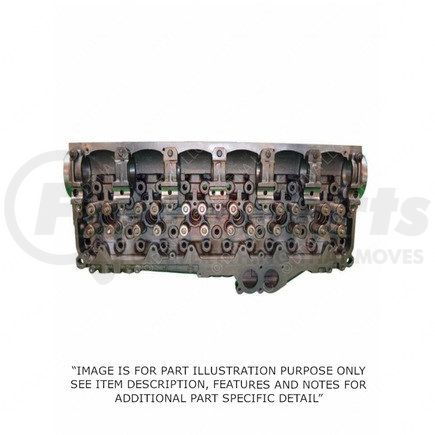 Detroit Diesel DDE-R23525567 Engine Cylinder Head - 3-Bolt Thrust with Seal, Series 60 Engine