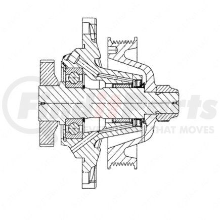 Detroit Diesel DDE-R23529322 Accessory Drive Belt Pulley - 14L DDECVI, EPA07