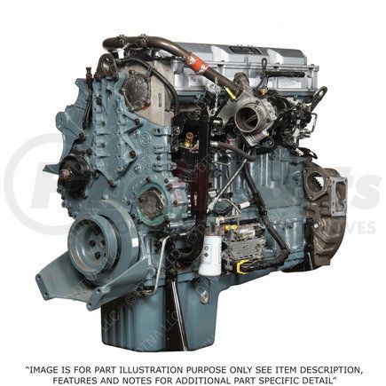 Detroit Diesel R23529224J Engine Complete Assembly - with Jakes, Series 60 Engine, 14L