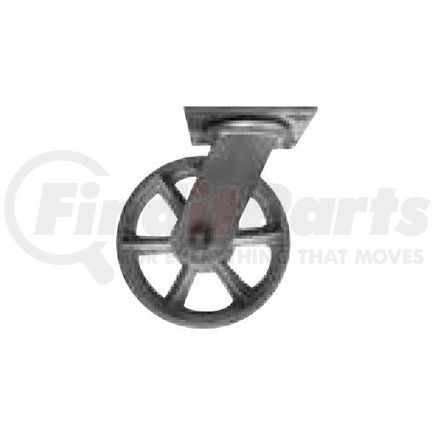 Premier 10000586 Caster Assembly, Swivel, 6 in., Steel Wheel