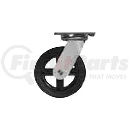 Premier 10000677 Caster Assembly, Swivel, 8 in., Rubber Wheel