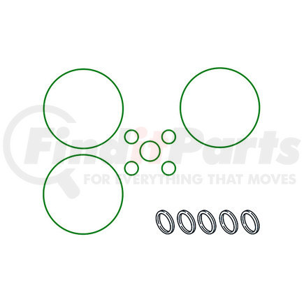 OMEGA ENVIRONMENTAL TECHNOLOGIES MT2133 NIPPONDENSO 10P13C/10P15C GASKET KIT