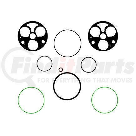 Omega Environmental Technologies MT2320 HITACHI MJ123 GASKET KIT