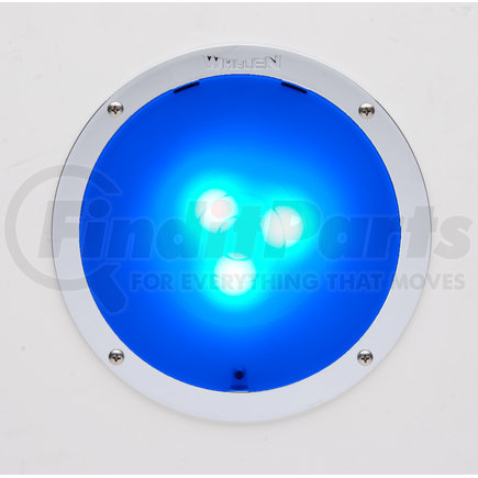 Whelen Engineering 80CBEHCR LED INTERIOR LT BLU/WHT CHROME