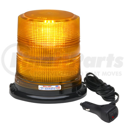 Whelen Engineering L21HAM Super-LED Beacon, SAE Class 1, High Dome, Magnet (Amber)
