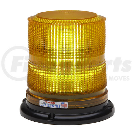 Whelen Engineering L21HAP Super-LED Beacon, SAE Class 1, High Dome, Permanent (Amber)