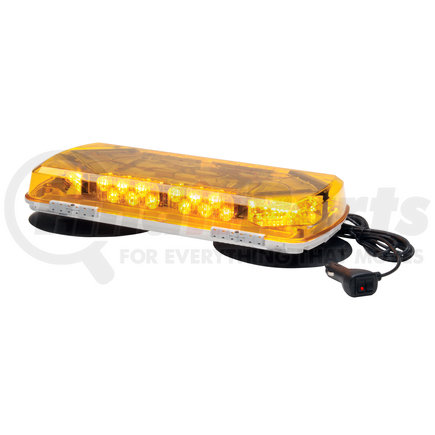 Whelen Engineering MC16VA Mini Century Lightbar 16" with Vacuum/Magnet Mt Kit (Amber)