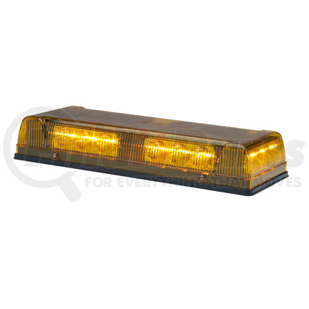 Whelen Engineering R1LPPA Mini Lightbar, CON3 Super-LED, Permanent (Amber)