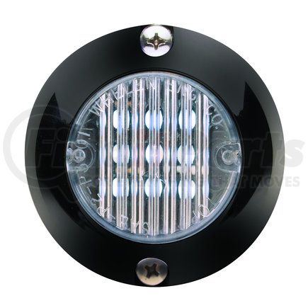 Whelen Engineering TFLANGEB 2" ROUND FLANGE KIT, BLACK