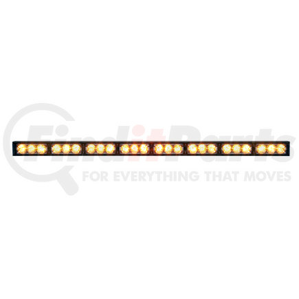 Whelen Engineering TACF85 Eight Lamp CON3™ Super-LED® Traffic Advisor™ with 2 End Flashers, Amber, 45.12" Long