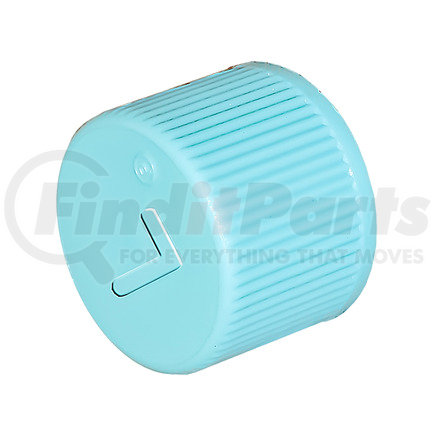 Omega Environmental Technologies MT0310 5 PK R134A VALVE CAP - LIGHT BLUE - LO SIDE