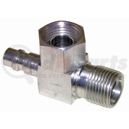 OMEGA ENVIRONMENTAL TECHNOLOGIES 35-12037-3 - a/c compressor fitting - service valve #10 x 10 fitting with r134a port | a/c compressor fitting - service valve #10 x 10 fitting with r134a port | a/c compressor fitting