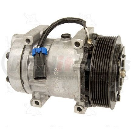 Four Seasons 98593 New Sanden/Sankyo SD7H15 Compressor w/ Clutch