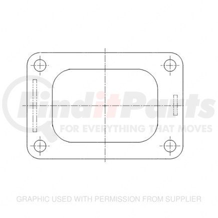 Detroit Diesel DDE 23535794 Turbocharger Exhaust Gasket - Inlet S60