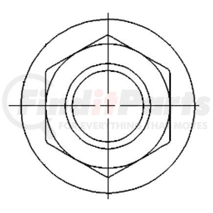 Detroit Diesel DDE-23535041 NUT