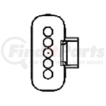 Detroit Diesel DDE-A0001506636 CONNECTOR
