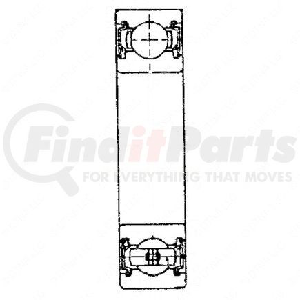 Detroit Diesel DDE-A9069810425 Manual Transmission Bearing