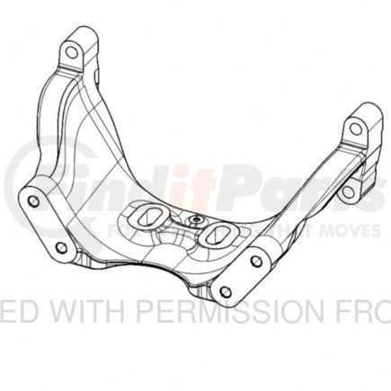 Detroit Diesel DDE-A4722233604 ENGINE MOUNT