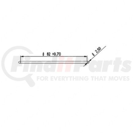 Detroit Diesel DDE-A4720150980 O-RING, FLYWHEEL HOUSING COVER