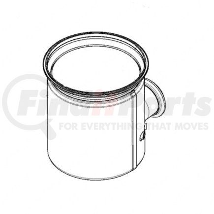 Detroit Diesel DDE-EA6804905814 OXI CAT CONV