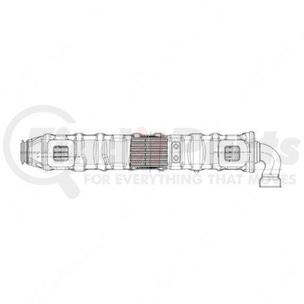 Detroit Diesel DDE-EA9361421679 EGR COOLER DD8