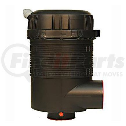 Fleetguard AH19334 Fuel Filter Housing - 13.16 in. Height, Diesel Pro Remote Mount Medium Duty Engines, Combo Pre-heater 24V, Fuel Flows up to 90 gph (341 lph), clear bowl.