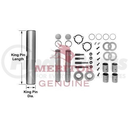 Meritor R200170 KING PIN KIT