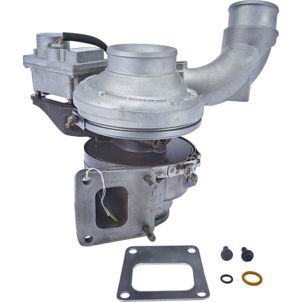 Alliant Power AP90916 Turbocharger Reman Turbo With Actuator, MaxxForce DT466 Mid Mount