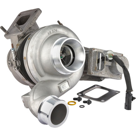 Alliant Power AP90917 Turbocharger Reman Turbo With Actuator, MaxxForce DT466 Mid Mount