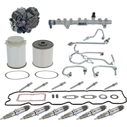 Alliant Power AP57023 Fuel Injection System Repair Kit Fuel Contamination Kit, 2022-24 RAM 6.7L Standard Output
