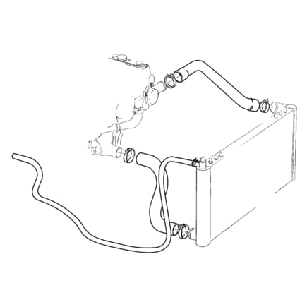 Engine Cooling Fan Shroud Seal