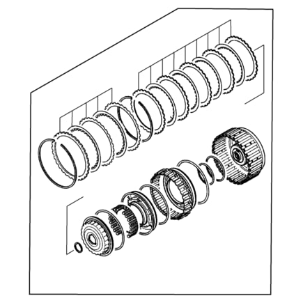 Automatic Transmission Clutch Retainer