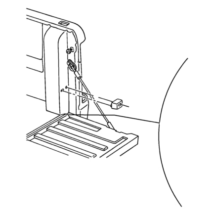 Tailgate Hinge Reinforcement